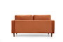 Atelier Del Sofa Sofá de 2 Plazas Naranja 175x90x70cm